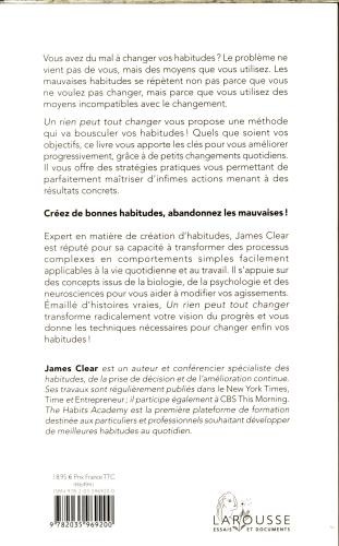 Produktbild Larousse pratique Un rien peut tout changer! : micro-actions, méga-impact... (Französisch, Clear James, 2019)