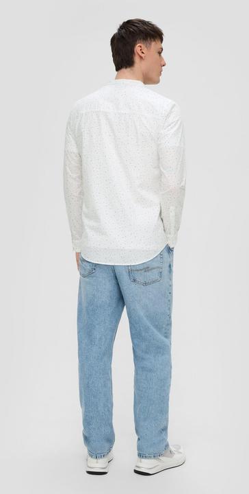 Produktbild s.Oliver Hemd Baumwollhemd mit All-over-Print (L)