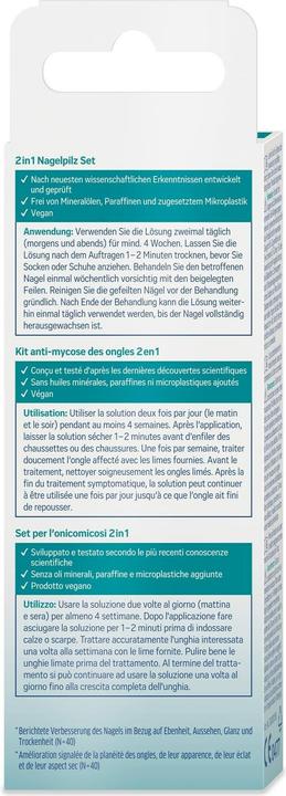 Actual product image Tetesept Anti Nail Fungus Set (Foot bath, 4 ml)