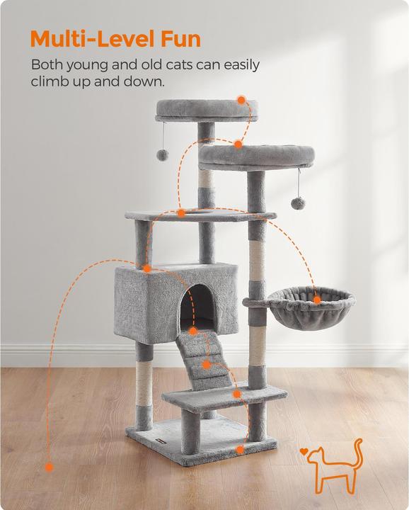 Image du produit Feandrea Meow (142 cm, Gris)