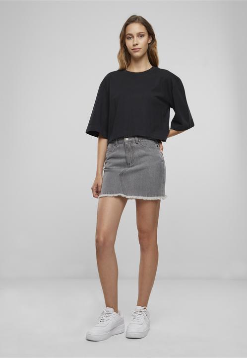 Produktbild Urban Classics Ladies Heavy Organic Oversized Cropped Tee - 142657 (4XL)