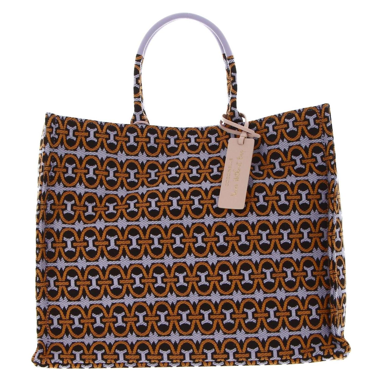 Coccinelle, Damen, Handtasche, Never Without Bag Jacquar Handbag, Mehrfarbig