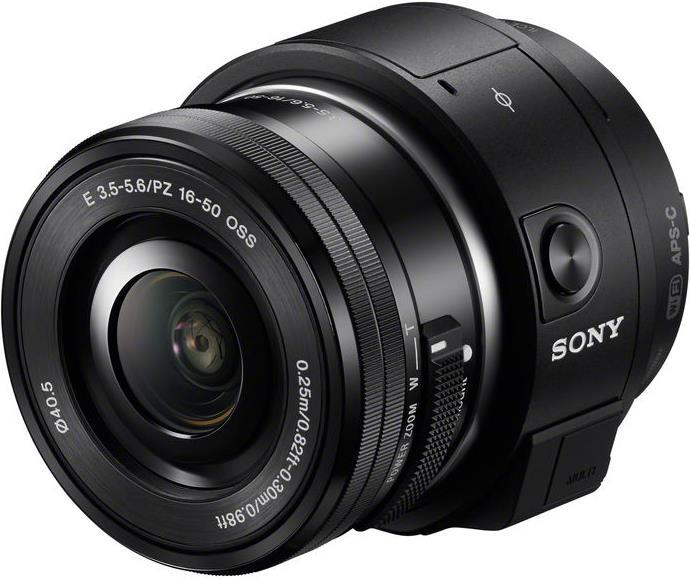 Produktbild Sony ILCE-QX1 SmartShot Kamera inkl. 16-50mm E Mount Objektiv (20.10 Mpx, APS-C / DX)