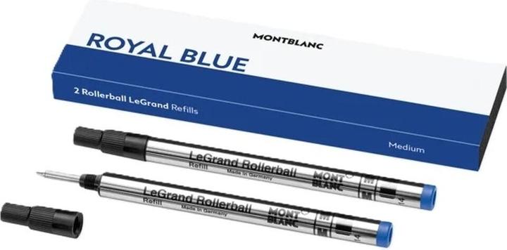 Montblanc Rollerpatronen Grossraum (2 Stk., Blau, 0.50 mm)