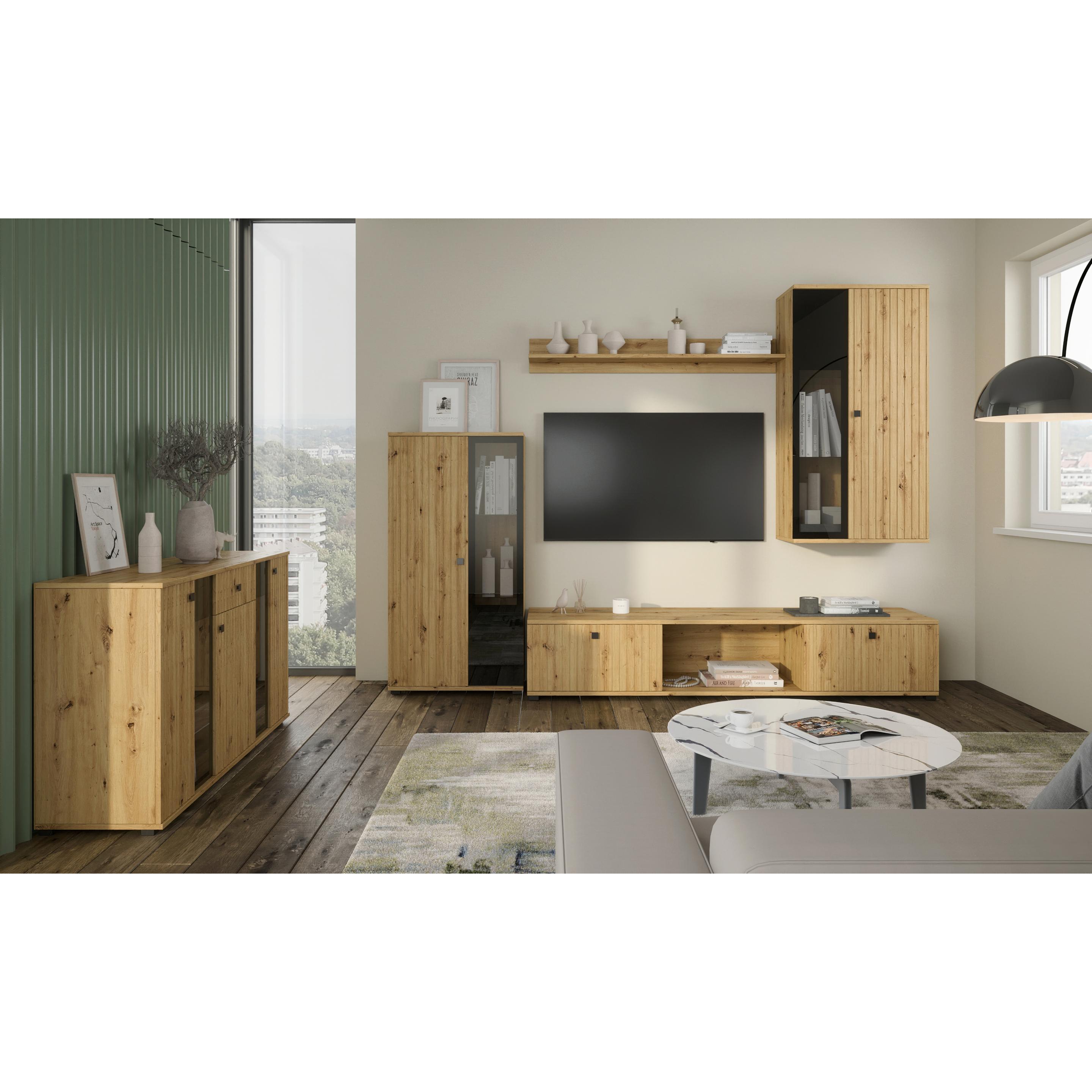 Thumbnail - ADRK Furniture, Wohnwand, Schrankwand SALIA