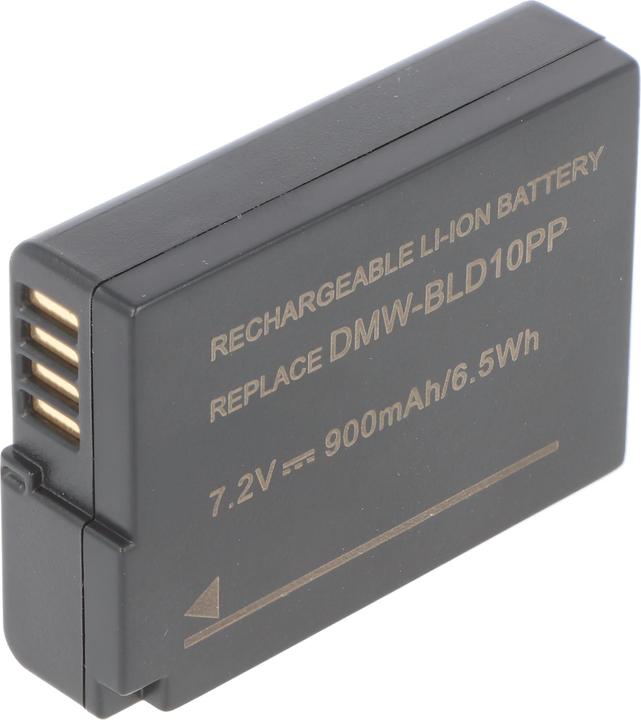 Actual product image AccuCell Akku Panasonic DMW-BLD10 E, Lumix DMC-GF2 (Camera battery)
