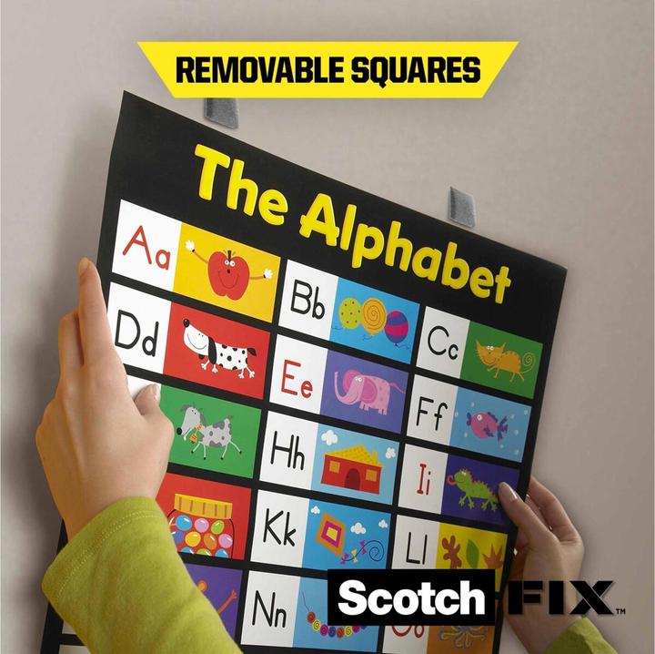 Actual product image Scotch Scotch-Fix Removable Mounting Squares