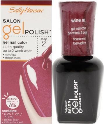 Produktbild Sally Hansen Salon Gel Polish Gel Nail Color (230 Wine Not, Gel-Effekt Nagellack)