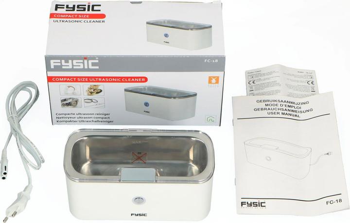 Actual product image Fysic FC-18 Ultrasonic cleaner (50 kHz, 350 ml)