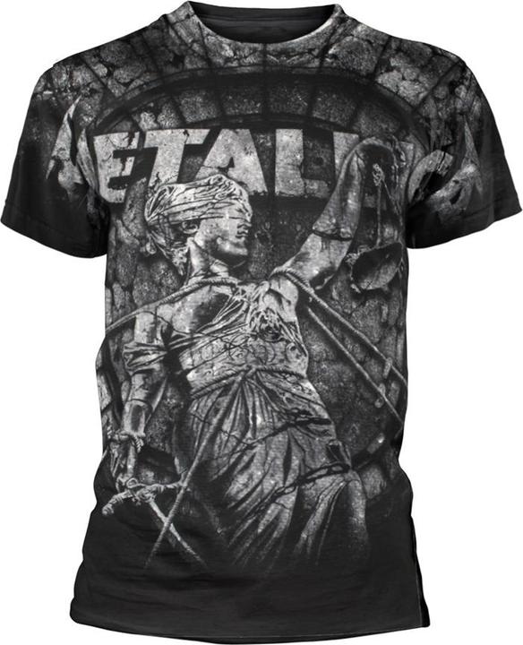 Image du produit Metallica Men's Stoned Justice T-shirt Black (S)