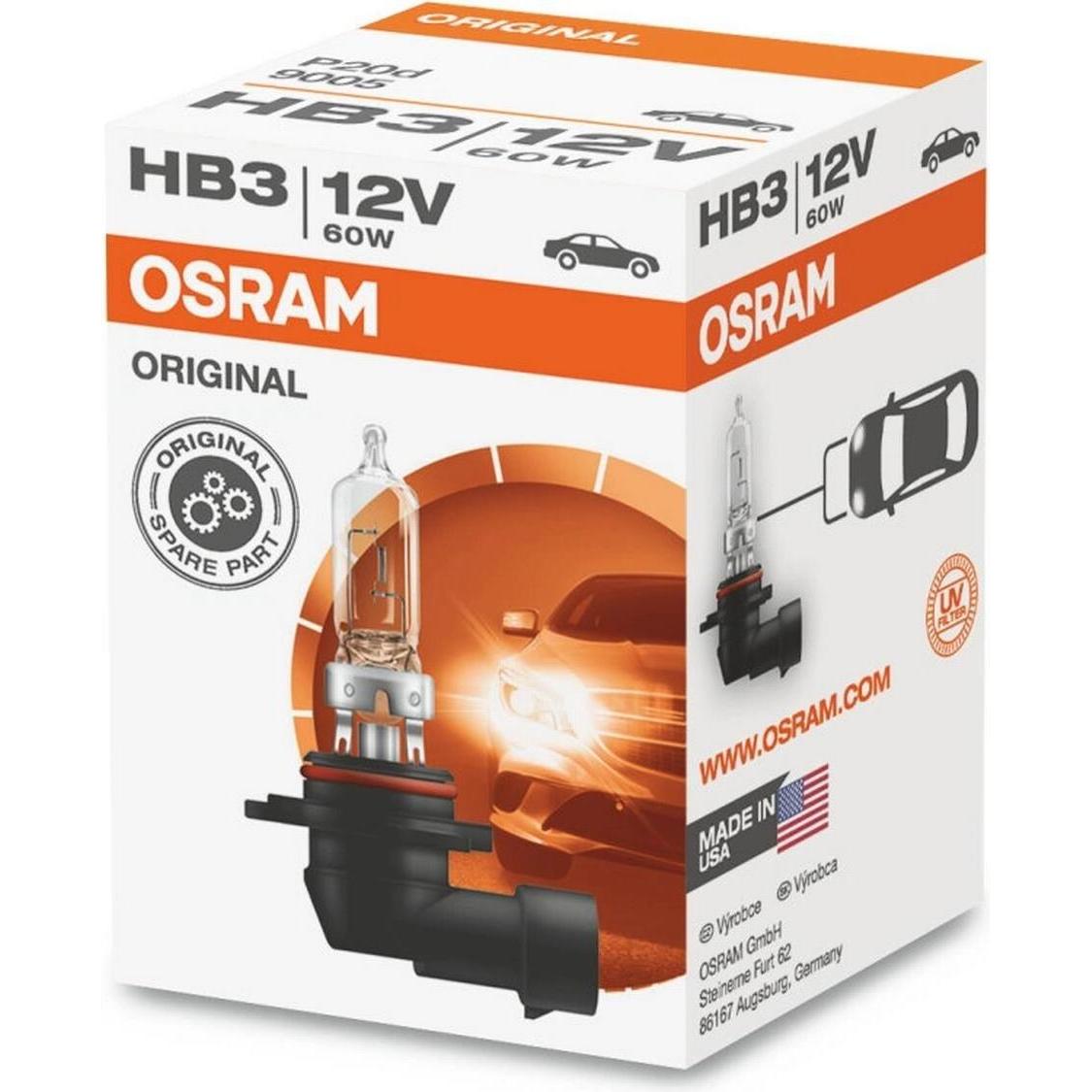 Osram , Illuminazione Auto, Linea Originale (Hb3)