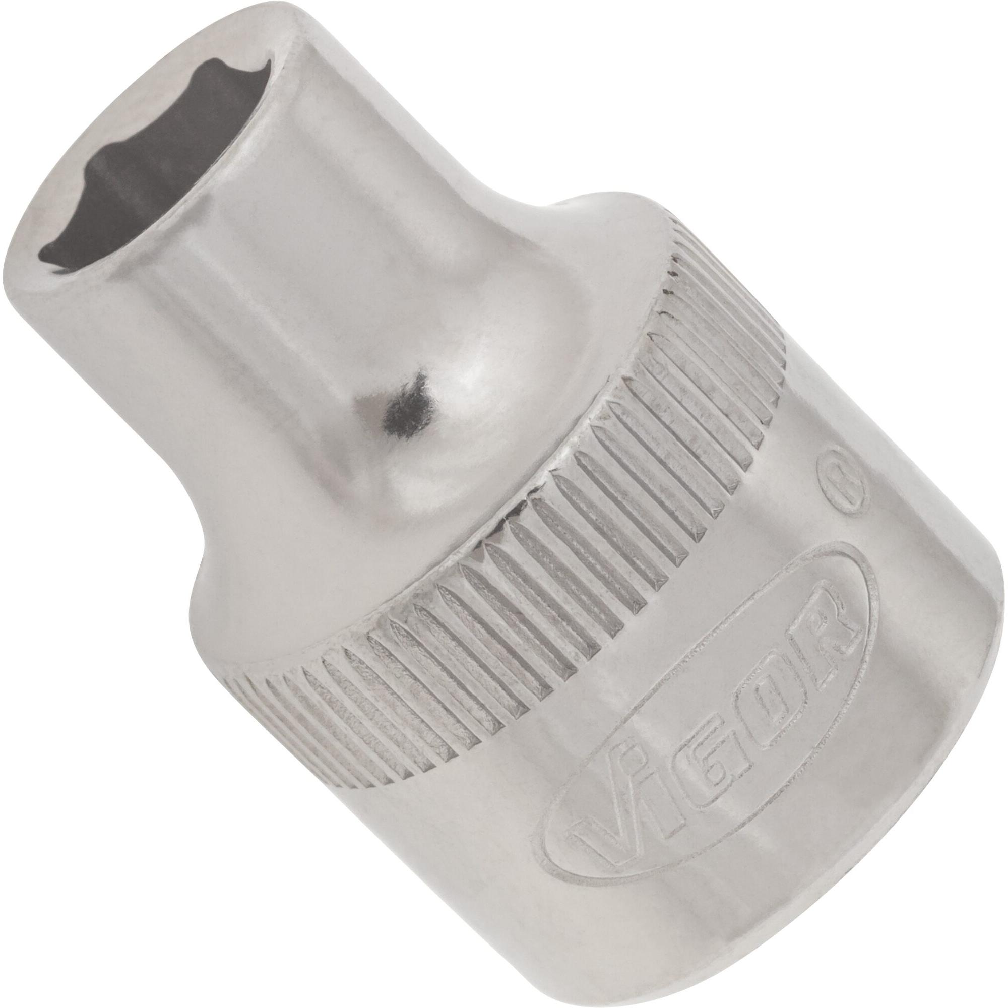 Vigor, Steckschlüssel + Stecknuss, STECKSCHLÜSSEL-EINSATZ 3/8" SW 7