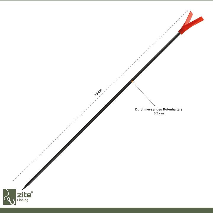 Produktbild Zite 10er-Set V-Rutenhalter für Angeln