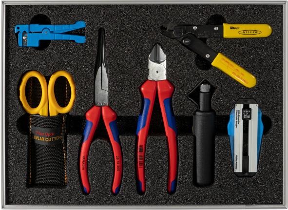Actual product image EFB Elektronik Professional tool case for fiber optics (1 pieces)