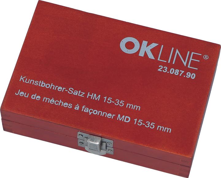 Actual product image OK-Line Kunstbohrer-Satz HM 15-35mm OKLINE (35 mm, 30 mm, 15 mm, 20 mm, 25 mm)
