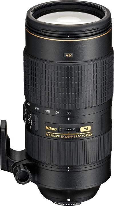 Image du produit Nikon AF-S Nikkor 80-400mm f/4.5-5.6 G ED VR (Nikon F, Plein format)