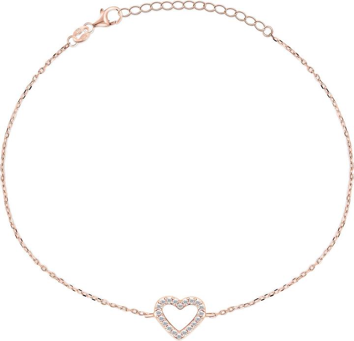 Immagine prodotto Brilio Argento - Bracciale con cuore in bronzo BRC39R