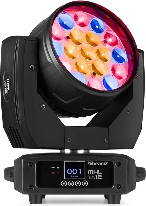 Image du produit BeamZ MHL1912, Type : Moving Head, Source lumineuse : LED, Équipement (12 W, LED)