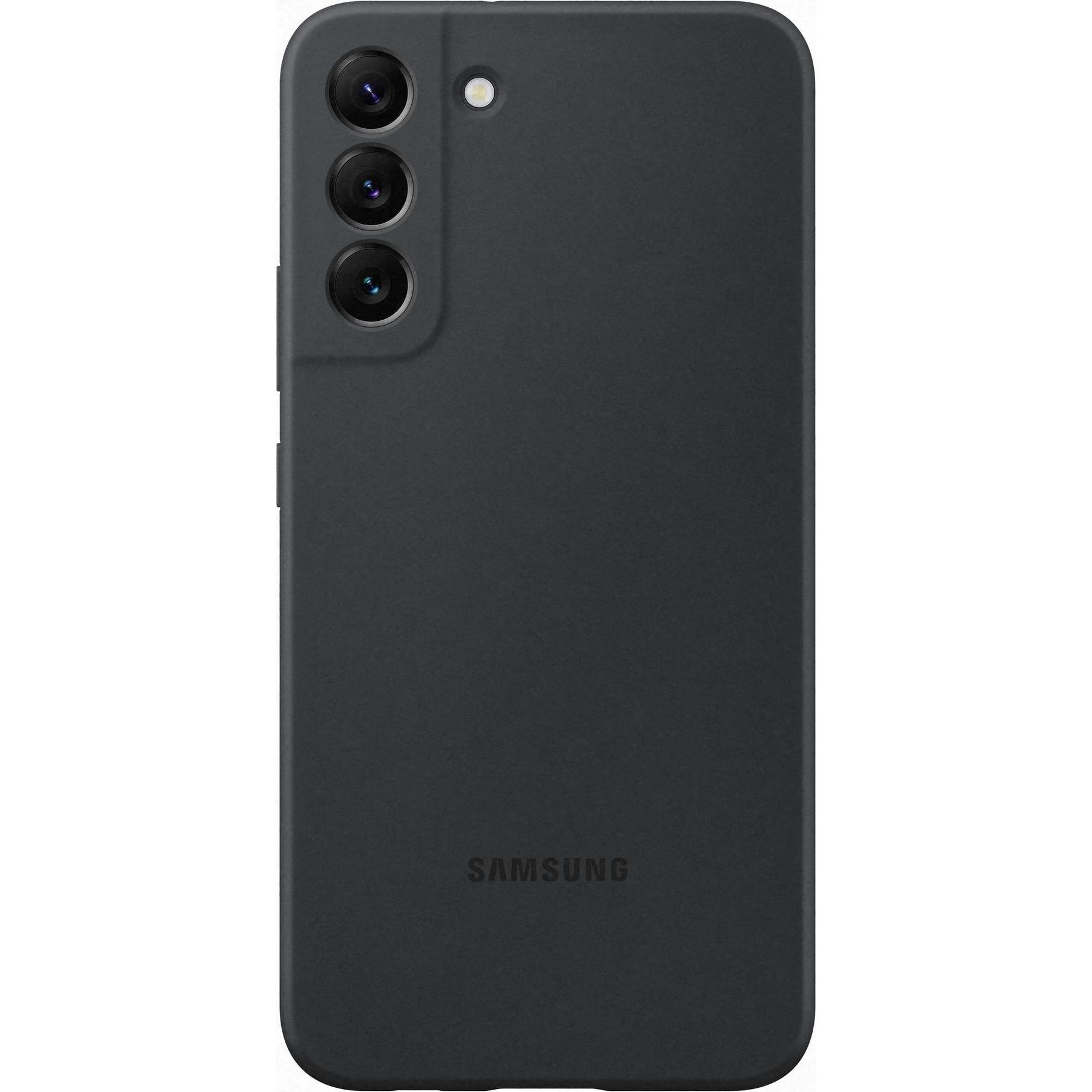 Thumbnail - Samsung Silicone Cover (Samsung Galaxy S22+), Smartphone Hülle, Schwarz