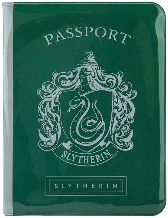 Actual product image Cinereplicas Set of Passport cover and Tag - Slytherin - Harry Potter CR2512 (Additional padding)