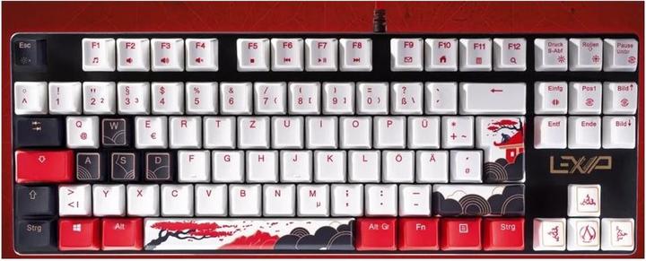 Actual product image Lexip PC Gaming Keyboard "AC Shadows" incl. Assassins Creed Shadows PC Vollversion (DE, Cable)