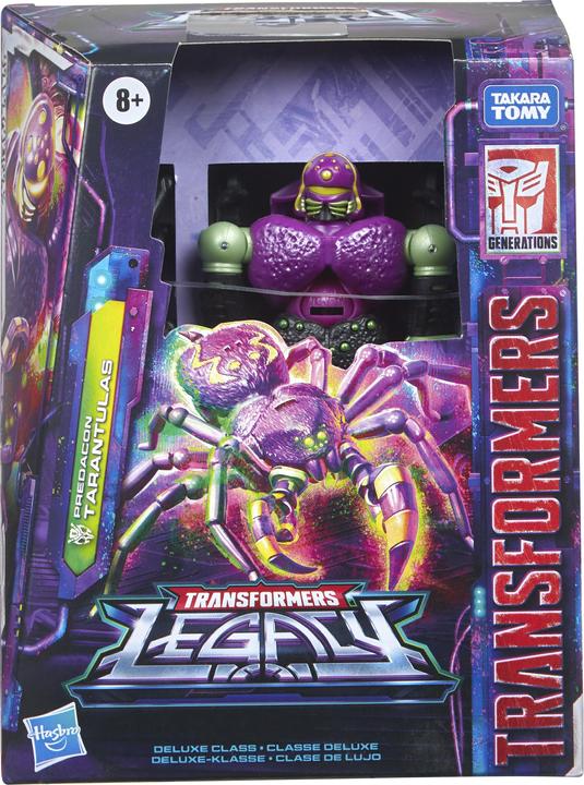 Image du produit Transformers Tra Gen Legacy Ev Deluxe Tarantulas