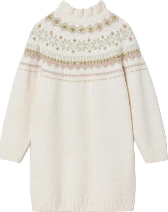 Produktbild Vertbaudet Strickkleid mit Jacquardmuster Mädchen (140)