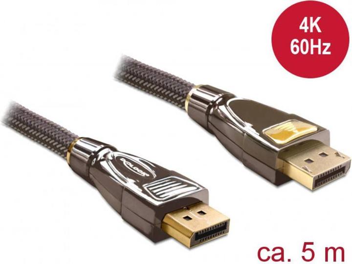 Produktbild Delock DisplayPort — DisplayPort (5 m, DisplayPort, 1.2)