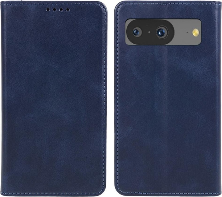 Produktbild Cover-Discount Google Pixel 8 - Stand Flip Case Hülle dunkelblau (Google Pixel 8)