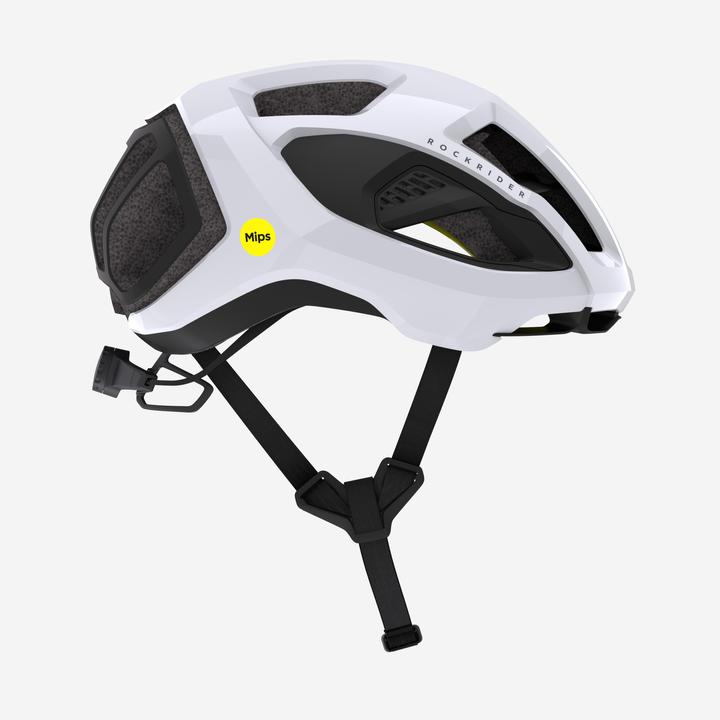Produktbild Rockrider Fahrradhelm MTB XC Race Mips weiss ​ (52 - 55 cm)