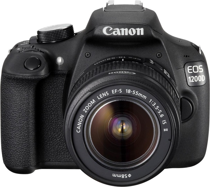 Produktbild Canon EOS 1200D, DSLR, 18MP, FullHD, 18-55mm IS II Kit (18 Mpx, APS-C / DX)