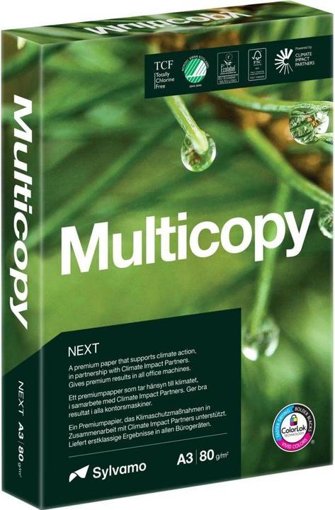Produktbild Multicopy Universalpapier zero FSC (80 g/m², 500 x, A3)