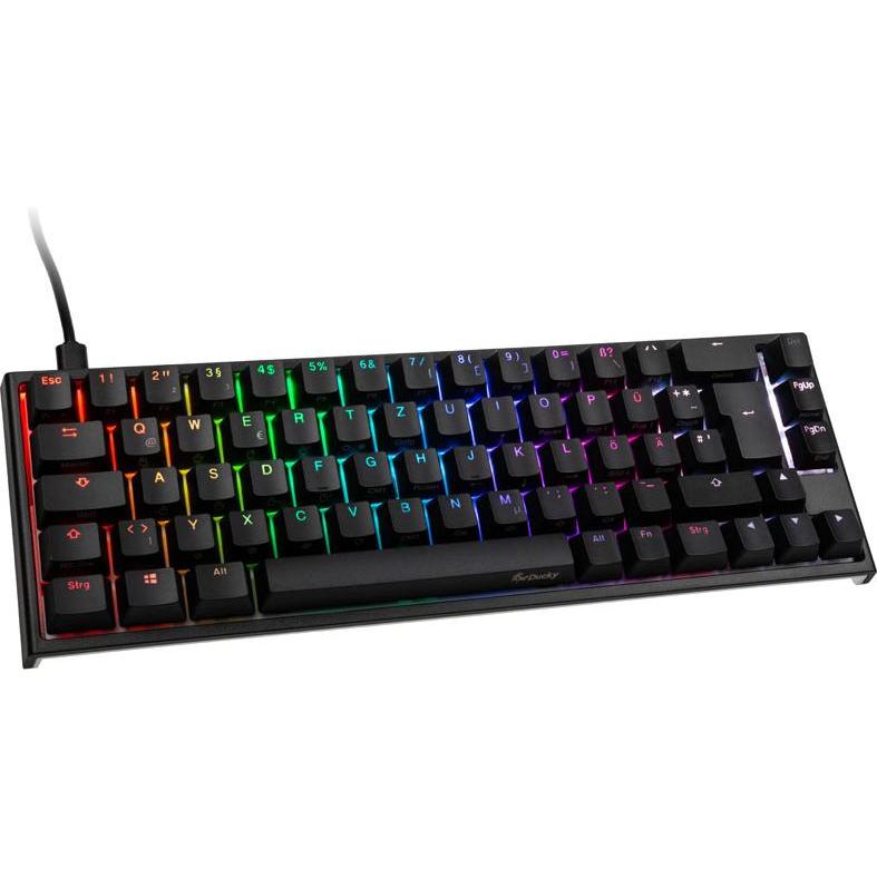 Ducky One 2 (DE, Kabelgebunden), Tastatur, Schwarz