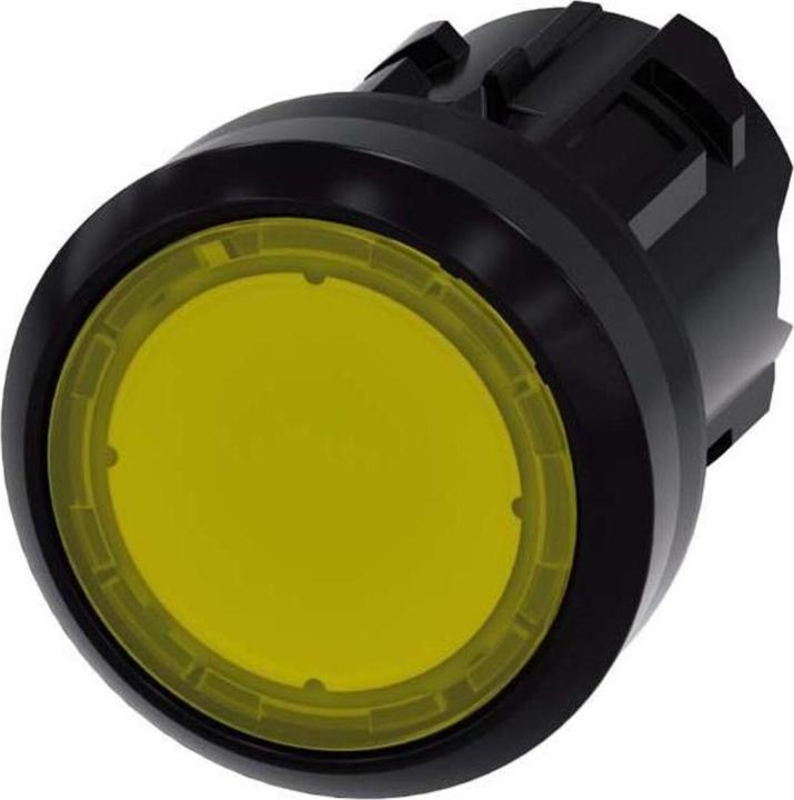 Produktbild Siemens Illuminated pushbutton, 22mm, yellow