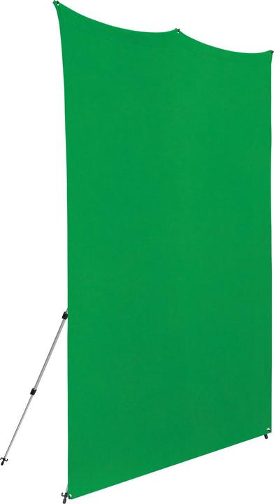 Image du produit Westcott X-Drop Pro - Green Screen (8' x 8') Kit Chroma-Key Green Backdrop Kit, 2.4x2.4m (240 cm)