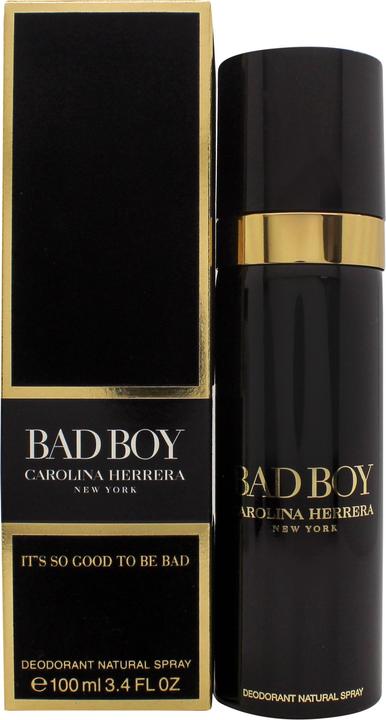 Actual product image Carolina Herrera bad boy (Spray, 100 ml)