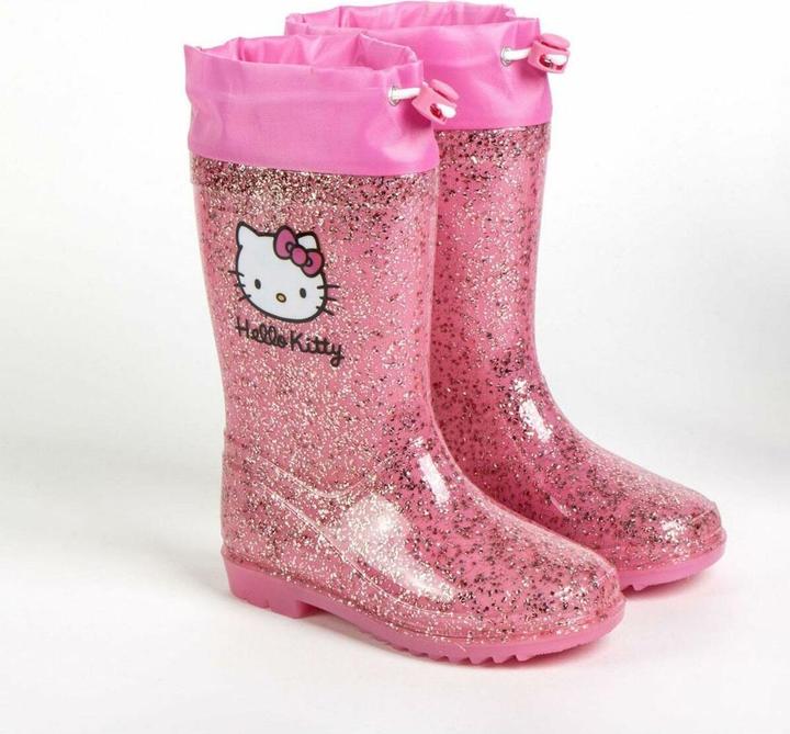 Actual product image Hello Kitty Kinder Gummistiefel Pink (32)