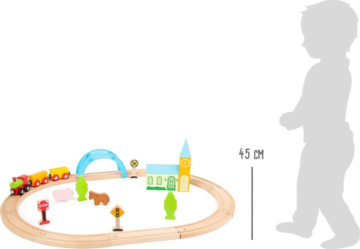 Actual product image small foot City and country