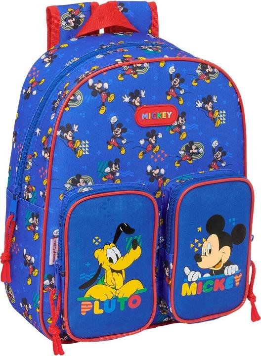 Actual product image Mickey Mouse Club House Schulrucksack Mickey Mouse Clubhouse Today Blau 28 x 34 x 10 cm