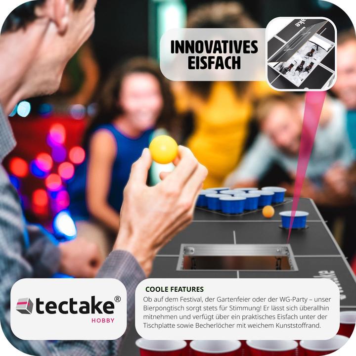 Produktbild tectake Bierpongtisch