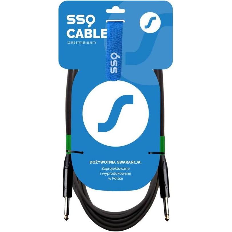 SSQ JMPJMP2 Event - Jack mono prosty 6.3 / Jack mono prosty 6.3 (2 m), Audio Kabel