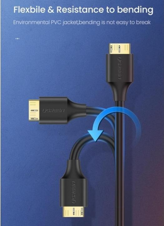 Actual product image Ugreen USB 3.0 to Micro B (0.50 m, USB 3.0)