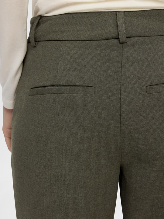 Actual product image Selected Femme Slfrita-Ria Mw Crop Pant Mel Noos (36)