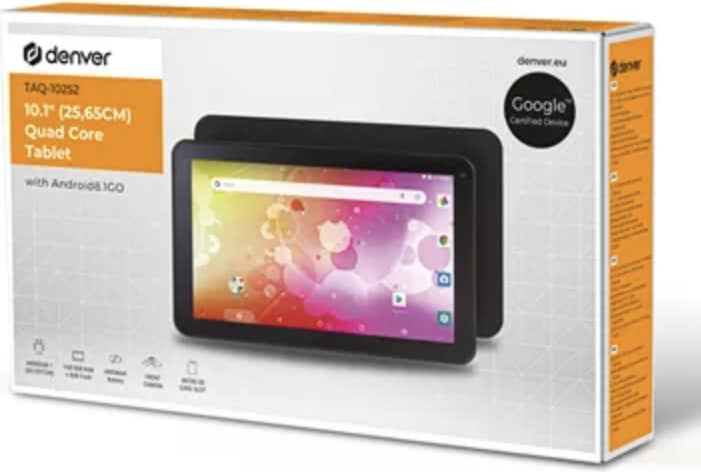 Image du produit Denver Taq-10252 (10.10", 8 Go, Noir)
