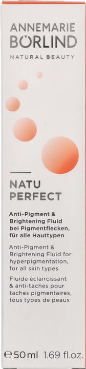 Actual product image Annemarie Börlind NatuPerfect Anti-Pigment & Brightening Fluid (50 ml, Face fluid)