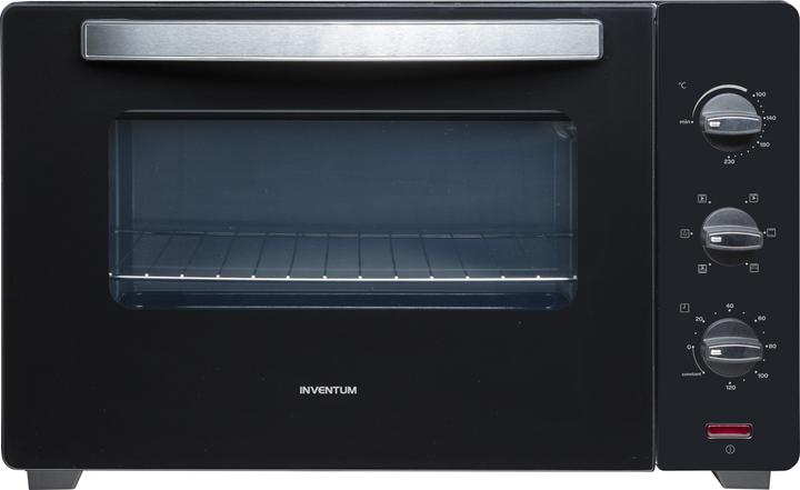 Productafbeelding Inventum OV457B - Vrijstaande heteluchtoven - Zwart - 45 liter