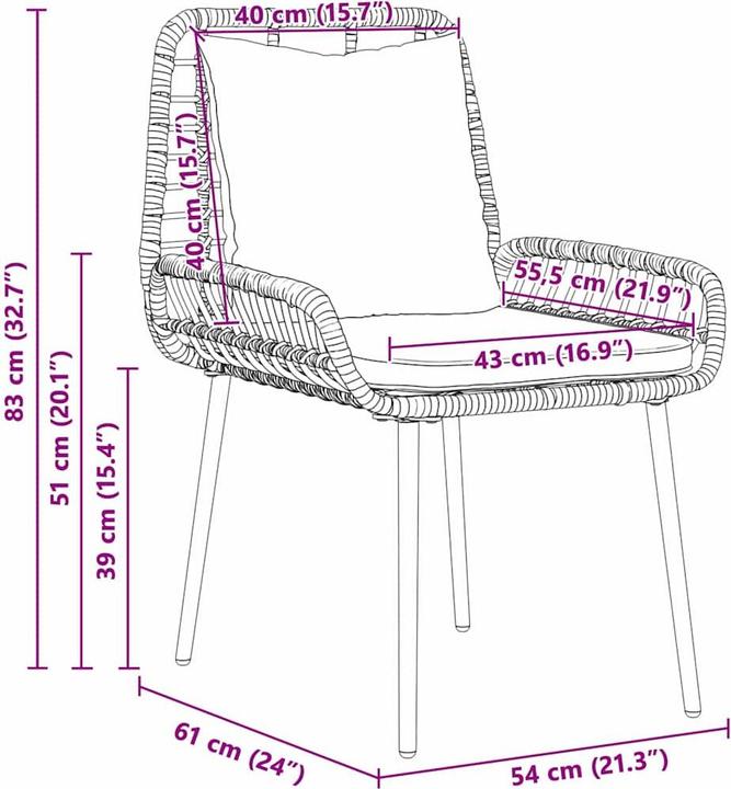Produktbild vidaXL Ember