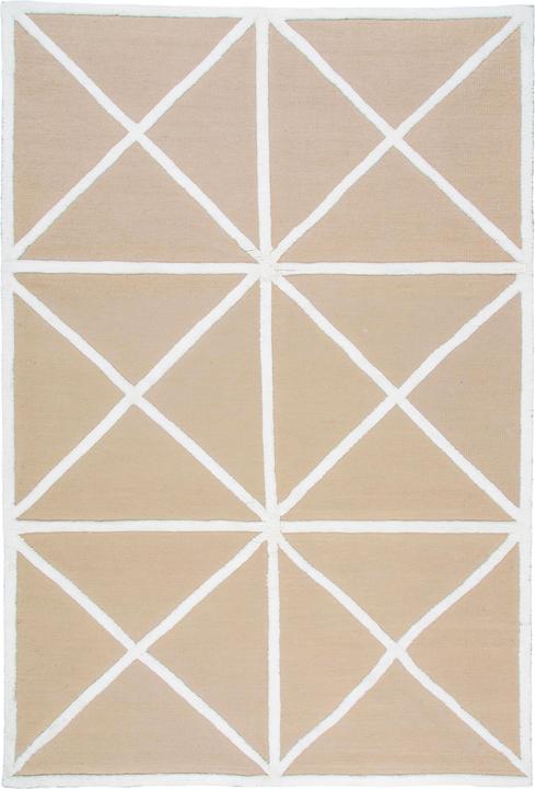 Maana Studios EF-DC010 - CAMEL BEIGE - NATURAL WOOL WHITE (300 x 200 cm)