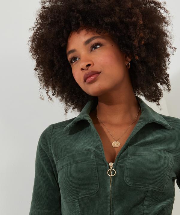 Actual product image Joe Browns Belted bootcut corduroy jumpsuit (38)