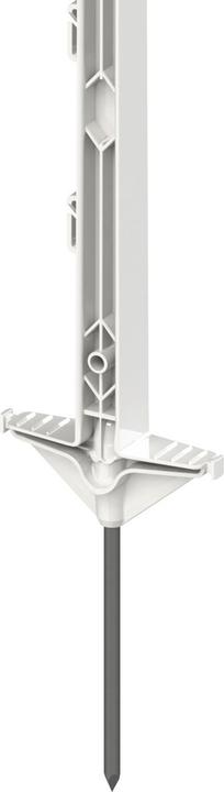 Immagine prodotto Corral Paletto di plastica Classic bianco 156cm, punta 21cm, 5 pezzi